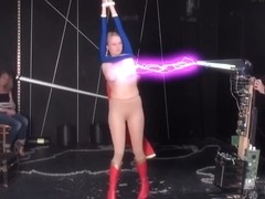 Superheroine Supergirl Captured Bound And Humiliated By Thug