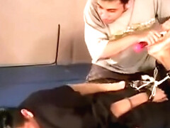 Brad -n-Jeff Tickle each other