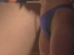 Voyeur ass in sexy panties
