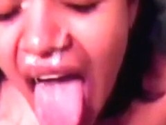 latin chick cutie drilled from behind takes the jizz flow in her face hole