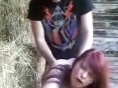 Amateur video with a young bitch I met in our village