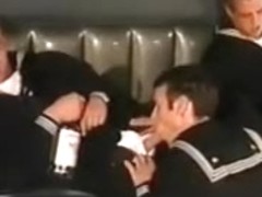 Sailor guys have a party
