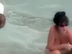 couple sex on the beach