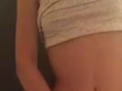 young teen playing with her pussy on periscope