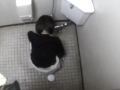 Public restroom is a good place to install hidden camera