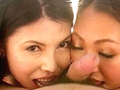 Wow, Asian chicks fellate weenie like pros! See horny Japanese teenagers in warmed group hump - uncensored JAV!