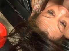 Cock Hungry Latina Bitch Gets Throat Fucked
