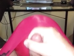 Red Panties and a Playball stroking to Bailey