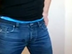 rip jeans and cum in shorts