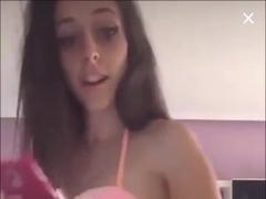 spanish girl in pink top