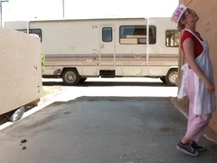 Pennys Trailer trash abduction fantasy comes true