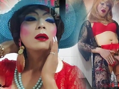 sissy niclo sexy makeup after masturbation4