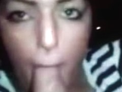 Non-Professional Arab Wife Giving Lengthy Oral-Job To Spouse
