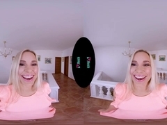 VRHUSH Petite blonde Lola Myluv fucked in POV VR