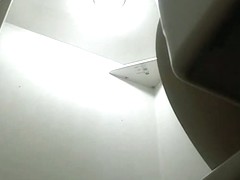 Hidden toilet voyeur with japanese girls