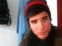 Straight guys feet on webcam #436