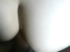 So hawt large boobed girlfriend acquires fuck hard in her loveliness butt,damn
