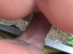 Vicktoria Tiffany in blowjob and hardcore sex in an outdoor sex video