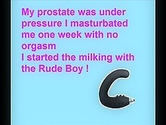 Prostate Milking with toys = Cum dripping