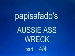 PAPISAFADO'S PRIVATE AUSSIE CUM SCENE AFTER HARD FUCK PART4