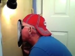 Gloryhole Married Boyfrend Returns to Face Hole Me