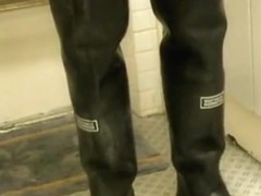 nlboots - bitk, smokin', rubber waders, jeans