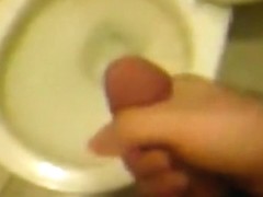 restroom jack off!! 03.08