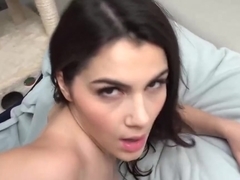 Valentina Nappi has a sexy way to greet her roommate when she moves into a new place