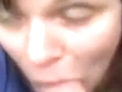 The old woman pulls in the forest