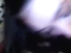 Charming Dark Brown Fuck in Pov Style and Spunk Fountain Drank