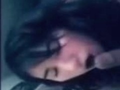 Oriental GF getting her every day jizz