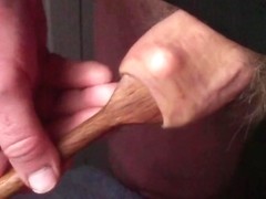 Wooden spoon foreskin with 7 ball bearings