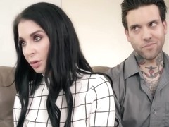 Amazing brunette, Joanna Angel is having a threesome with Elsa Jean and her best friend