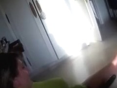 Girl fucks her sissy bf with a strapon