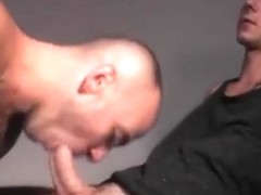 Boy getting his cock serviced