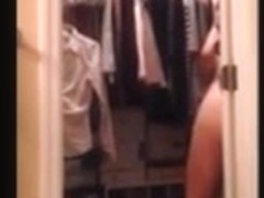 MILF Filmed Getting Dressed Unaware