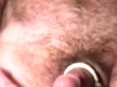 Amateur cocks stroked on film