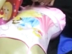 Cum on Swimsuits princesas lycra