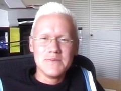 Anal Masturbation Makes Stud's Cock Leak