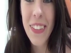 Incredible sexy girl masturbating