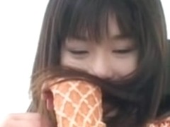 Shapely Japanese Gal Acquires Creampie