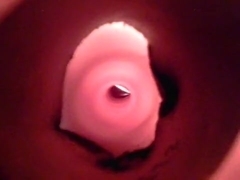 The view from inside a fleshlight