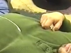 Cowpoke Jerk Ottoman N Boots