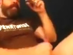 many Bear Enjoys A Cigar The Right Way