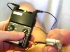 Str8 Estim w/ E-sound & Cum