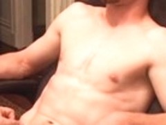 Amazing male pornstar in crazy swallow, masturbation homosexual adult movie