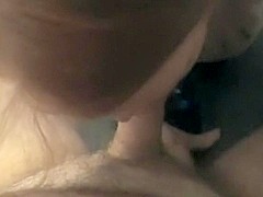 Legal Age Teenager sucking boyfriends petite dick