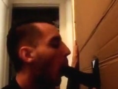 24yo black guy with thick 8 at gloryhole