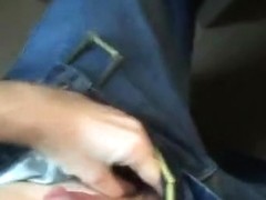 Large load in cum-stained swapped undies. Sexy session!