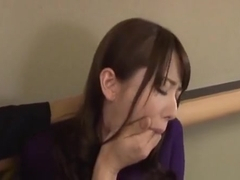 Spruce Babe Down On Knees And Gives A Sizzling Blowjob